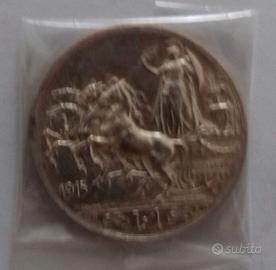 Vittorio Emanuele III 1 lira 1915 NC alta cons.