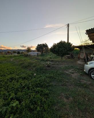 Terreno agricolo con capannone attrezzato in vendi