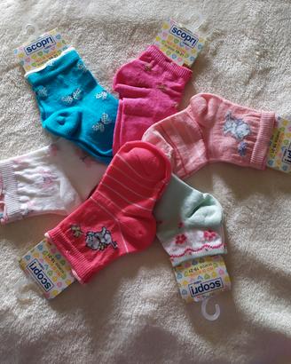 lotto 6 paia di calzini 