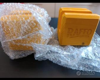 set 2 pezzi portatovaglioli Raffo grezza 