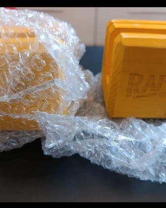 set 2 pezzi portatovaglioli Raffo grezza 