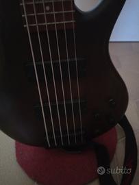 basso elettrico Ibanez 6 corde