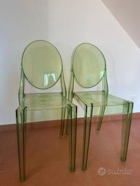 n. 2 sedie kartell 