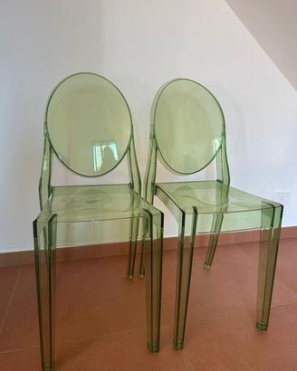 n. 2 sedie kartell 