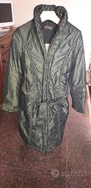 Cappotto donna nuovo verde Marca Corte dei Gonzaga