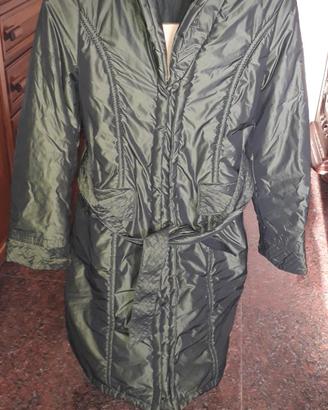 Cappotto donna nuovo verde Marca Corte dei Gonzaga