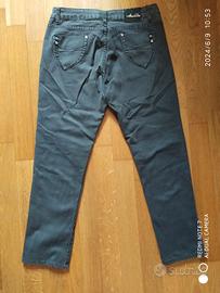 Pantaloni da donna in cotone e poliestere Tg. 46