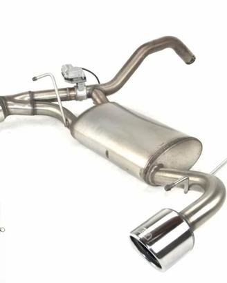 SCARICO DUPLEX INOX CON VALVOLA TONDO 100mm 500/59