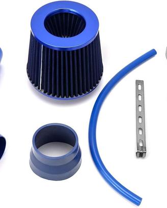 Kit filtro aria sportivo blu alluminio 76 mm.