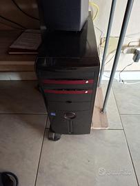 PC FISSO SCRIVANIA+TASTIERA+MOUSE+MONITOR+DOLBY