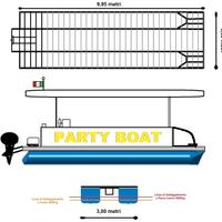 Galleggianti HDPE Autocostruzione Catamarano 900