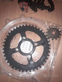 Catena corona e pignone ktm duke 125