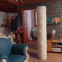 Lampada in legno