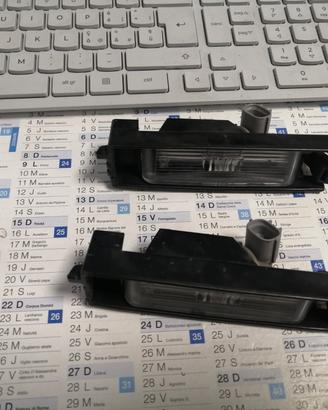 Fanalini targa Dx e Sx Toyota Corolla