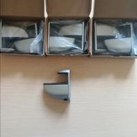 3 coppie reggimensola TUCANO metallo finitura allu