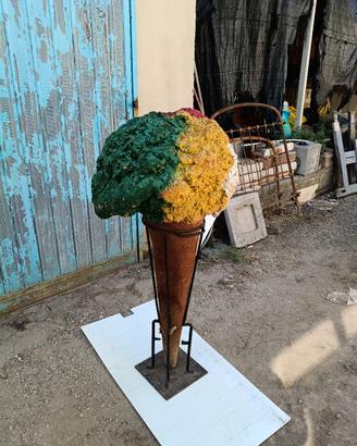 Cono gelato gigante vintage