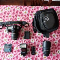 Nikon D90, obiettivi, flash e accessori