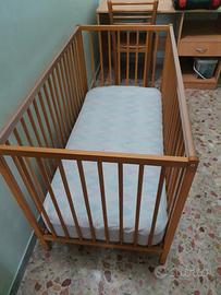 lettino per neonato fino a 12 mesi