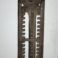 Statua etnica africana in legno