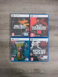 Giochi PS5 e PS4