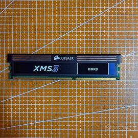 RAM Corsair XMS3 4GB DDR3 1600MHz NON FUNZIONANTE