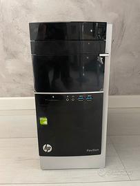 Pc HP i5 4670 8Gb SSD HDD Radeon W11 Garanzia