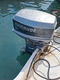 Fuoribordo Evinrude 25cc con manetta