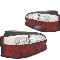 FANALI CITROEN SAXO 96-04 ROSSO CROMATO CRISTALLO