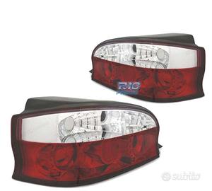 FANALI CITROEN SAXO 96-04 ROSSO CROMATO CRISTALLO