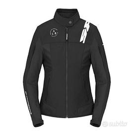 Giacca spidi corsa tex uomo NERO BIANCO
