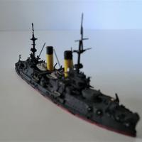 WIKING BORGDINO CORAZZATA RUSSA in METALLO 1:1250