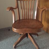 Poltrona / Sedia Barbiere primi '900 marca Fischel