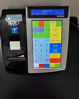 Registratore di cassa CUSTOM touch