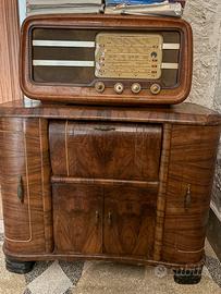 Radio Marelli RD159 + Mobile con giradischi