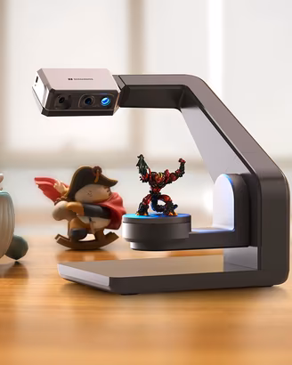 Seal 3D Scanner + 3DMakerpro Multi-axis Turntable