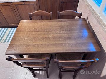 Tavolo e sedie