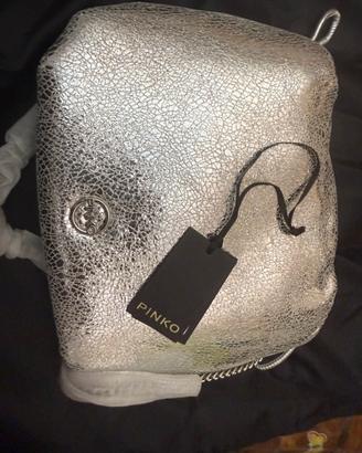 Borsa Pinko Argento