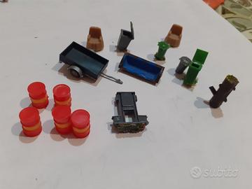 lotto contenitori modellismo ferroviario h0 