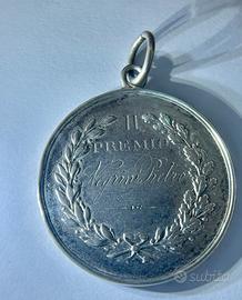 Medaglia  Gara 1887  Premio II Mantova