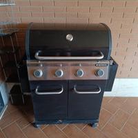 Barbecue a gas NATERIAL Kenton 4 bruciatori