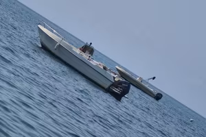 barca 5.50 mt con motore 40/60 