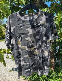 Maglietta Decathlon Uomo M Camouflage