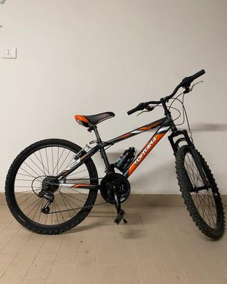 Bici mountain bike mtb 24” ragazzo ammortizzata