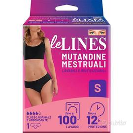 MUTANDINE MESTRUALI LeLINES lavabili e riutilizzab