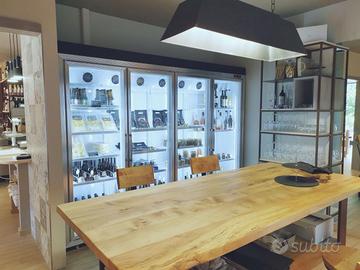 Lampada stile Urban Black 5 lampadine a LED