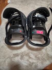 Attacchi snowboard SNB100 Neri [Dreamscape]