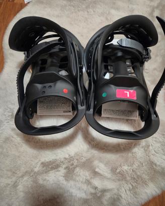 Attacchi snowboard SNB100 Neri [Dreamscape]