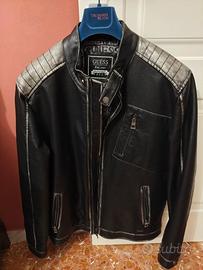 giubbotto ecopelle guess