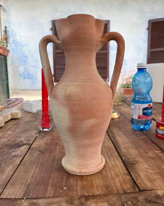 anfora in terracotta italiana