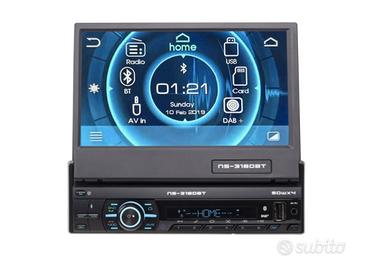 Autoradio schermo a scomparsa 